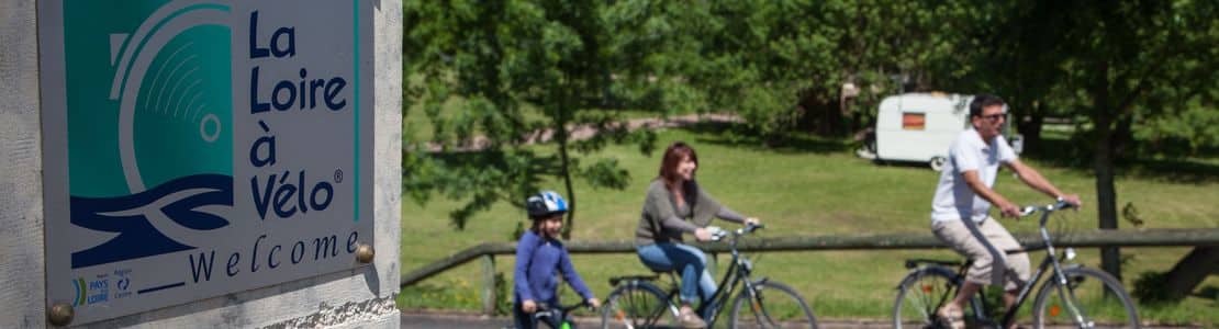 Balade à vélo à Candes-Saint-Martin