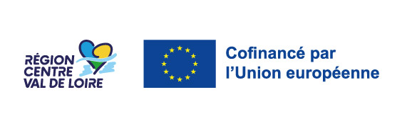 Logo Région Centre-Val de Loire + Logo Cofinancé par l'Union européenne