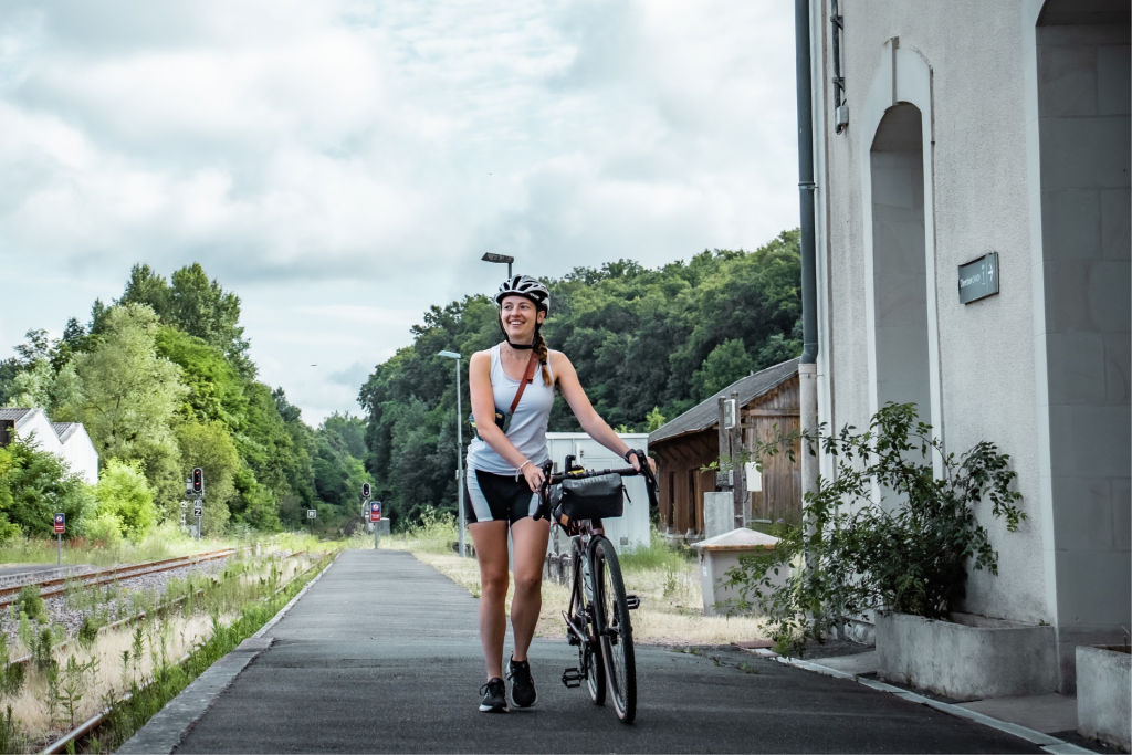 vélo à la gare