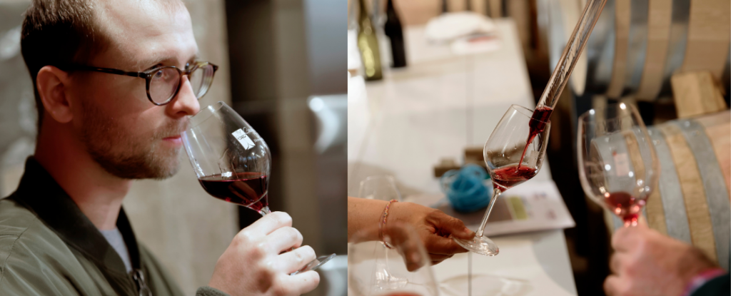 Dégustation de vin