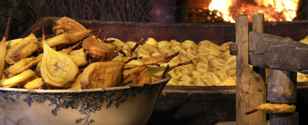 poires tapées